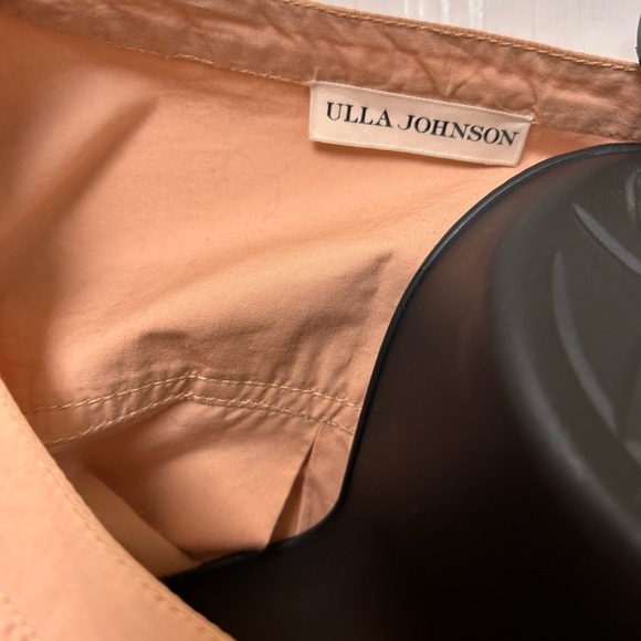 Ulla Johnson Button-Up Blouse with Puff Sleeves - Picture 3 of 8